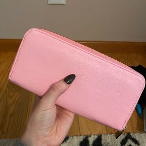 Pink wallet